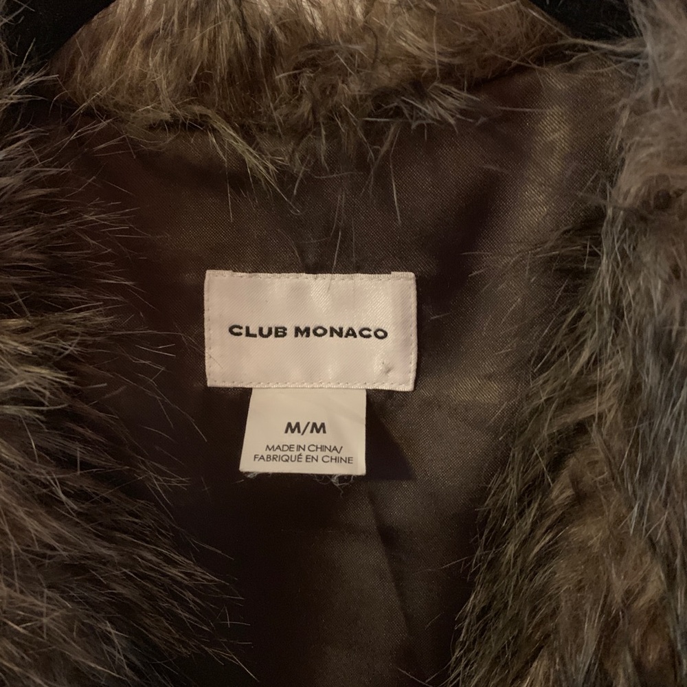 Faux Fur Club Monaco Vest - Picture 2 of 4